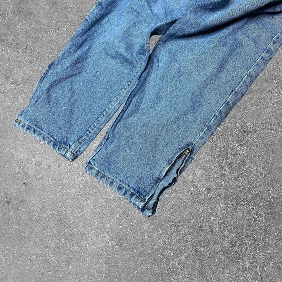 Vintage VTG 90s Guess Georges Marciano Ankle Zipper Jeans 28 - Picture 7 of 8